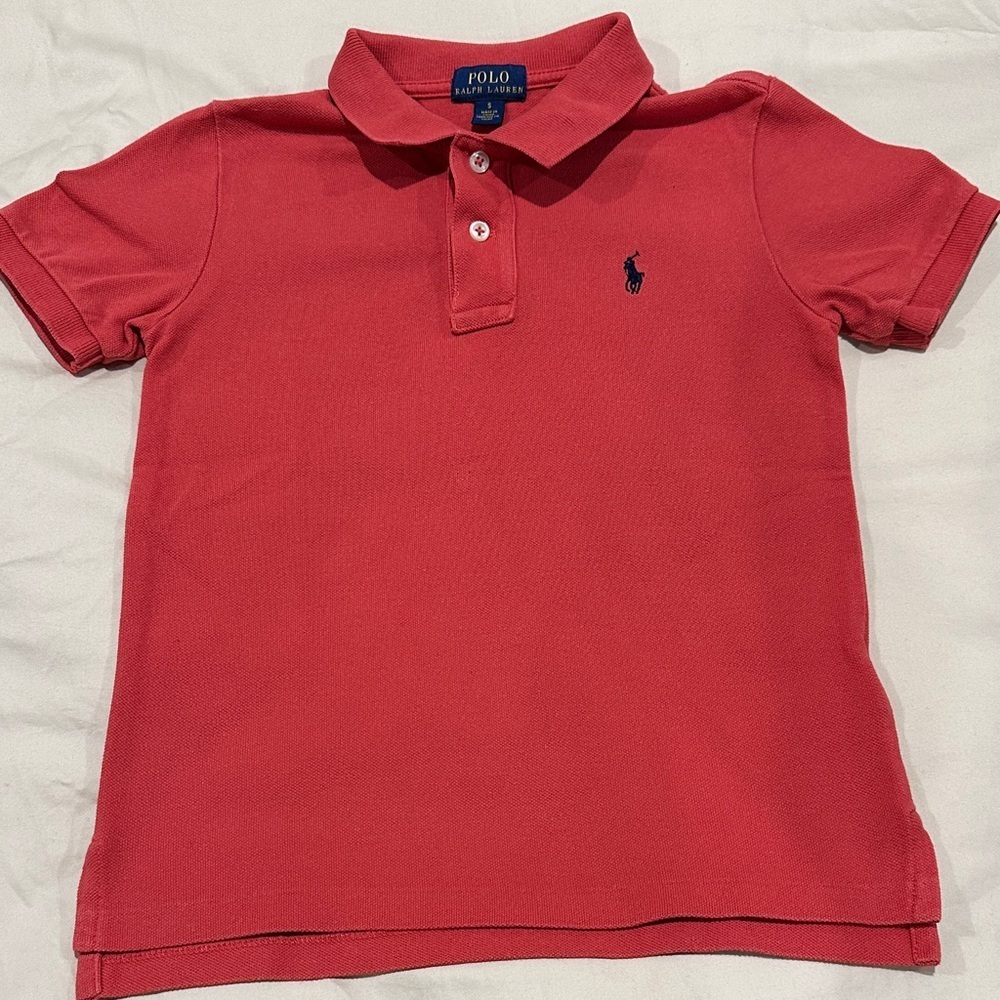Polo by Ralph Lauren Kids Polo Shirt in Vibrant Red